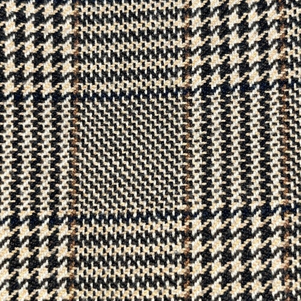Vintage Michel Axel Paris Wool Plaid Pants - EU 50 - Classic Glen Plaid - VGUC - Picture 8 of 11